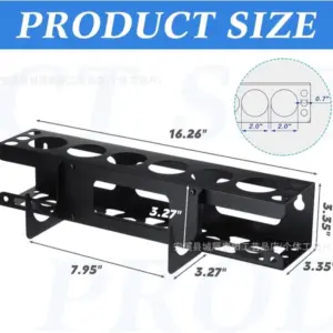 Organizador de Pared para Tubos y Accesorios de Silicona Bebé